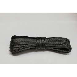 Lina syntetyczna do wyciągarki 6 mm 15mb carbon